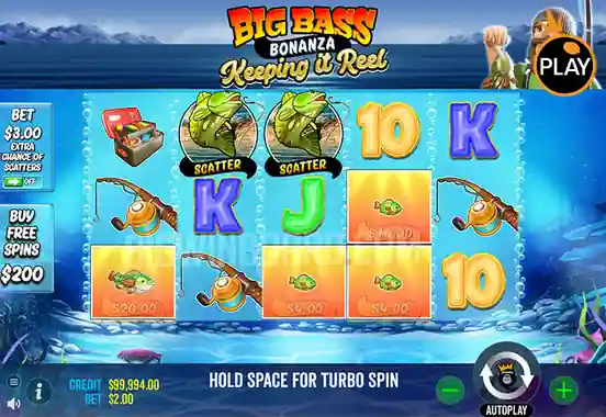 Big Bass Keeping It Reel