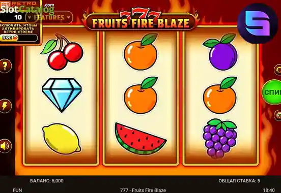 777 - Fruits Fire Blaze